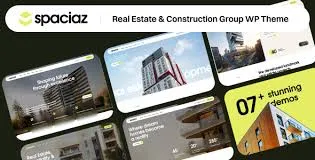 Spaciaz – Real Estate & Construction Group WordPress Theme