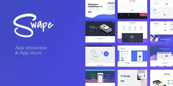 Swape  - App Showcase & App Store WordPress Theme