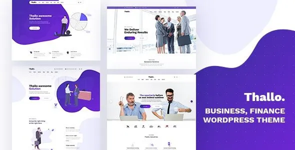 Thallo  - Consulting & Finance WordPress Theme