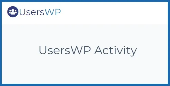 UsersWP Activity