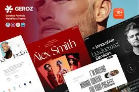 Geroz – Creative Portfolio & Digital Agency WordPress Theme