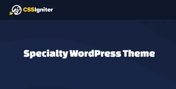 Specialty - CSSIgniter Theme