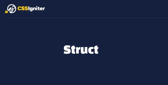 Struct – CSSIgniter Theme