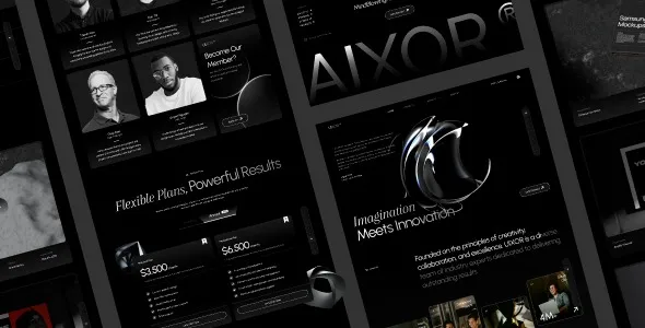 Aixor - Marketing Agency Theme