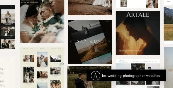 Artale - Wedding Photography WordPress Theme