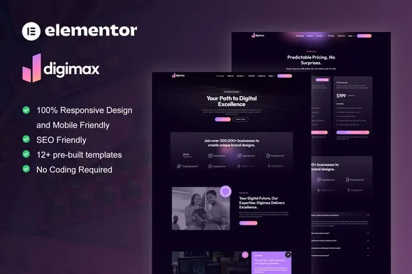 Digimax - Digital Marketing Agency Template Kit