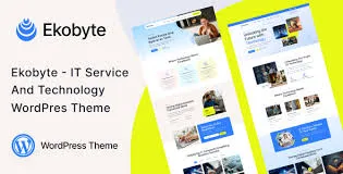 Ekobyte – IT Service & Technology WordPress Theme