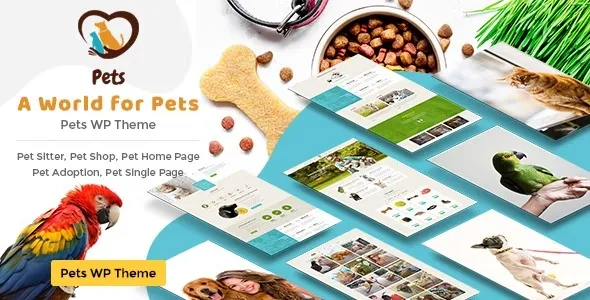 Pet World - Dog Care & Pet Shop Theme