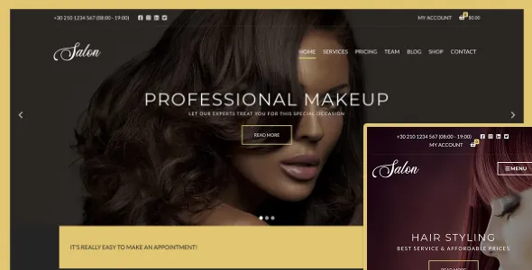 Salon - CSSIgniter Theme