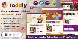 Toddly – ​​Kids & Kindergarten WordPress Theme