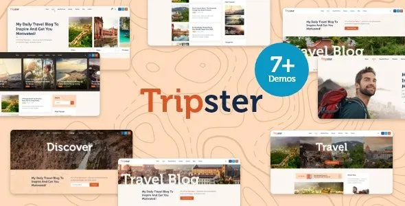 Tripster Travel & Lifestyle WordPress Blog Theme