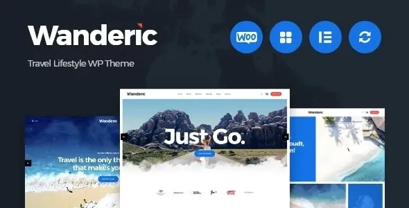 Wanderic - Travel Blog & Lifestyle WordPress Theme