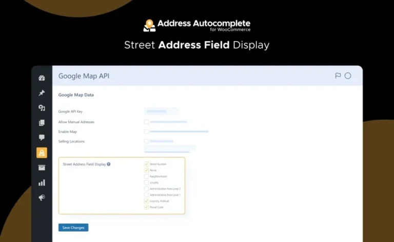 Woocommerce Address Field Autocomplete
