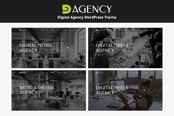 Dagency  - Digital Agency WordPress Theme