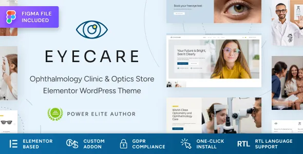 Eye Care - Family Optometrist WordPress Theme