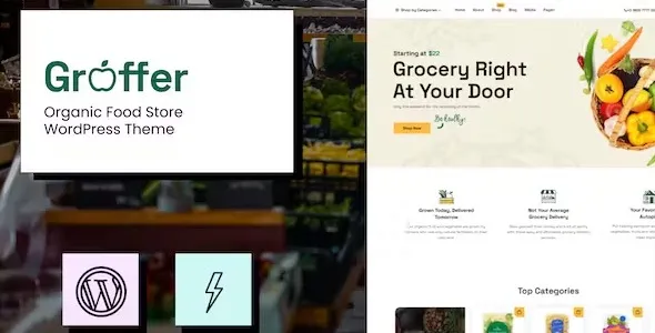 Groffer – Organic Food Store Theme