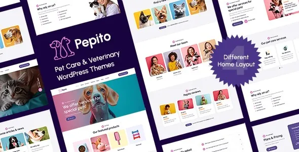 Pepito – Pet Care WordPress Theme