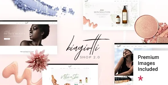Biagiotti - Beauty and Cosmetics Shop Theme