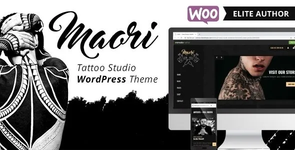 Maori  - Tattoo Studio WordPress Theme