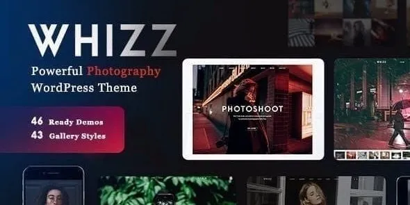 Photography Whizz – Photography WordPress for Photography Theme
