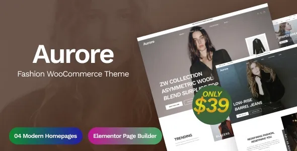 Aurore – Fashion WooCommerce Theme