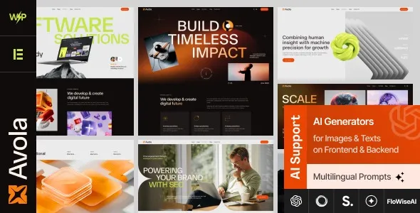 Avola - IT business & Digital Company WordPress Theme