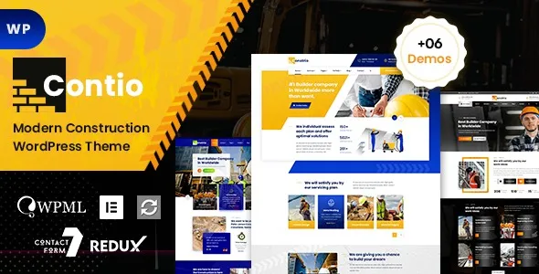 Contio – Construction WordPress Theme