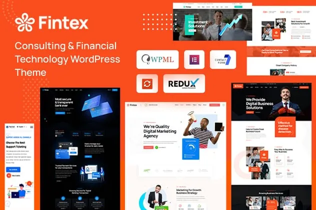 Fintex - Consulting Corporate WordPress Theme
