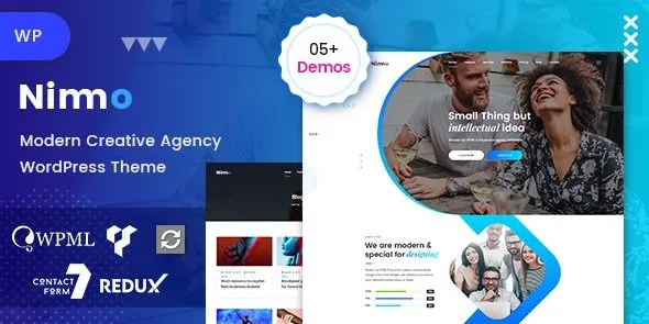 Nimmo  - One page WordPress Theme