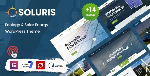Soluris - Ecology & Solar Energy WordPress Theme