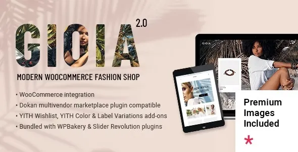 Gioia - Modern Fashion Shop Theme