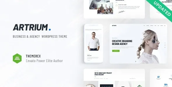 Artrium - Creative Agency & Web Studio WordPress Theme