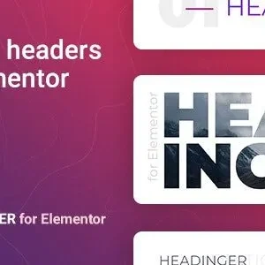 Headinger - Customizable headings for Elementor